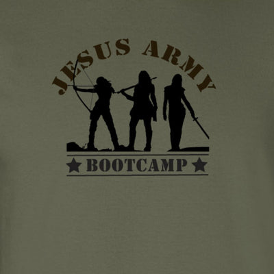Jesus Army Woman Warriors Tee